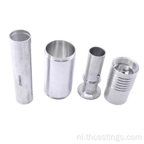 Aluminium/titanium onderdelen, CNC draaiende mechanische component